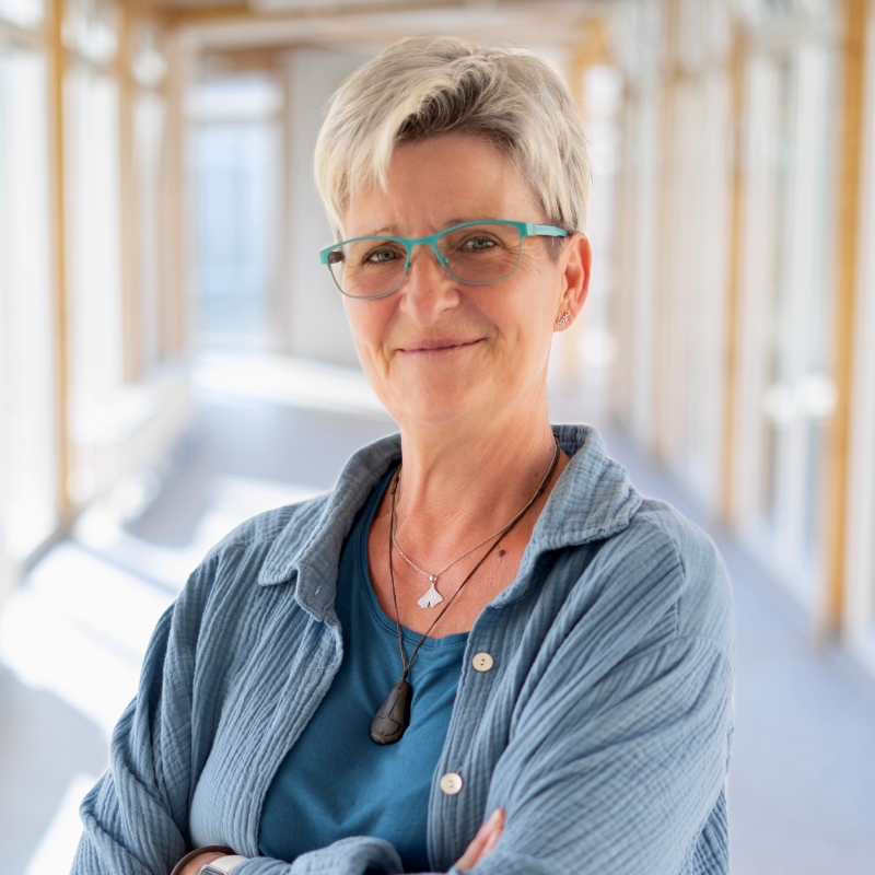 Foto von Schwester Dörte, Kinderkrankenpflegerin, Nachsorgeklinik am Straussee